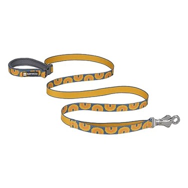 Ruffwear Crag Dog Leash 6 ft Reflective Everyday Lead Swiveling Talon Clip Padded Handle HandsFree WaistWorn Option Traffic Handle with Accessory Loop Canyon Oxbow