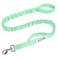 OutdoorMaster Bungee Dog Leash Heavy Duty Dog Leash with Shock Absorption 2 Padded Handles Training Leash Improved Dog Safety and Comfort Green 4 FT