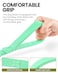 OutdoorMaster Bungee Dog Leash Heavy Duty Dog Leash with Shock Absorption 2 Padded Handles Training Leash Improved Dog Safety and Comfort Green 4 FT