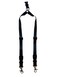 The Buddy System Accessories for Our Dog Leashes Made in USA Double Buddy Regular Dog Black