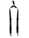 The Buddy System Accessories for Our Dog Leashes Made in USA Double Buddy Regular Dog Black