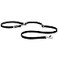Ruffwear Switchbak HandsFree Dog Leash Adjustable 257 ft DoubleEnded Lead with Lockable Crux Clips and Sliding VRings WaistWorn OverShoulder or Handheld Basalt Gray