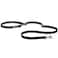 Ruffwear Switchbak HandsFree Dog Leash Adjustable 257 ft DoubleEnded Lead with Lockable Crux Clips and Sliding VRings WaistWorn OverShoulder or Handheld Basalt Gray