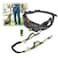 TAKSIN The Ultimate Hands Free Dog Leash System for Walking Running Hiking Training Reflective Bungee Leash Treat Holder Poop Bag Dispenser for Small Medium Large Dogs Grey Pack
