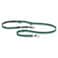 Ruffwear Switchbak HandsFree Dog Leash Adjustable 257 ft DoubleEnded Lead with Lockable Crux Clips and Sliding VRings WaistWorn OverShoulder or Handheld River Rock Green