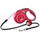 Flexi Classic Red Small Corded Dog Lead 5M 12kg