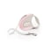 FLEXI Tape Retractable Dog Leashes for Small Dogs Upto 26 lbs 10 ft PinkRose Tangle Free Pet Walking Leash with OneHanded Brake Pause LockGerman Quality Product