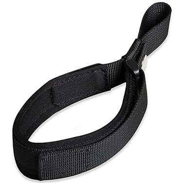 LFCXHTY Hands Free Adjustable Wrist StrapSuitable for Any Dog Leashes with Adopts DesignSoft and Comfortable Diving Fabric Wrist Strap for Retractable Dog Leash Classic Black