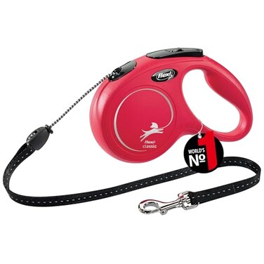 Flexi RollLeash New Classic M Rope 5 M Blue for Dogsup to Max 20 kg Multi