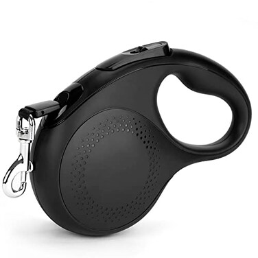 JUBDUG Retractable Dog Leash 26 Feet Dog Leash for Small to Large Dogs up to 110lbs AntiSlip Handle One Button Lock and Release Heavy Duty 360 TangleFree