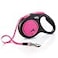 Flexi New Neon Tape Pink Medium 5m Retractable Dog LeashLead for Dogs up to 25kgs55lbs