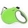 Fida Retractable Dog Leash 16ft Heavy Duty Pet Walking Leash for Small Dog or Cat up to 26 lbs Tangle Free OneHand Brake Small Green
