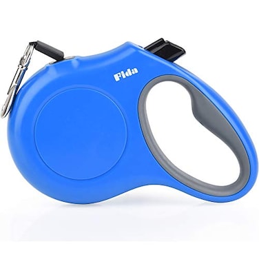 Fida Retractable Dog Leash XSmall Breed 10 ft Durable Pet Walking Leash for Extra Small DogsCatsSmall Animals up to 18 lbs 360 Tangle Free Blue