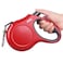Fida Retractable Dog Leash 16ft Heavy Duty Pet Walking Leash for XSmallSmallMediumLarge Dog or Cat up to 110 lbs TangleFree OneHand Brake Large Red