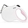 Fida Retractable Dog Leash 16 ft Dog Walking Leash for Small Dogs up to 26lbs Tangle Free White