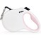 Fida Retractable Dog Leash 16 ft Dog Walking Leash for Small Dogs up to 26lbs Tangle Free White