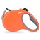 Fida Retractable Dog Leash 16ft Heavy Duty Pet Walking Leash for Small Dog or Cat up to 26 lbs Tangle Free OneHand Brake SmallOrange
