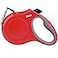 Fida Retractable Dog Leash 16 ft Dog Walking Leash for Small and Medium Dogs up to 44lbs 360 TangleFree Red
