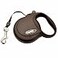 Coastal Pet Power Walker Dog Retractable Leash Reflective Dog Leash StopandRelease Control Button Comfort Grip Handle Black XSmall