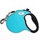 CROWN PAWS 13 ft Retractable Dog Leash for Large Dogs up to 26 lbsTangleFree Nylon TapeBlue Dan S
