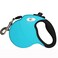 CROWN PAWS 13 ft Retractable Dog Leash for Large Dogs up to 26 lbsTangleFree Nylon TapeBlue Dan S