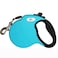 CROWN PAWS 13 ft Retractable Dog Leash for Large Dogs up to 26 lbsTangleFree Nylon TapeBlue Dan S