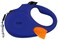 TUG Oval 360 TangleFree Retractable Dog Leash with Integrated Waste Bag Dispenser Small Blue
