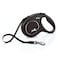 FLEXI Classic Tape Retractable Dog Leash for Medium Dogs Upto 55 lbs 16 ft Black Tangle Free Pet Walking Leash with OneHanded Brake Pause LockGerman Quality Product