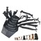 Idepet 7PCS Adjustable Dog Muzzles AntiBiting Barking Muzzles for Small Medium Large Extra Dogs Pack of 7