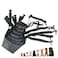 Idepet 7PCS Adjustable Dog Muzzles AntiBiting Barking Muzzles for Small Medium Large Extra Dogs Pack of 7