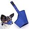 KEKLLEABCD Zittop Dog MuzzleSoft AntiBiting Barking and Chewing Adjustable Breathable Waterproof for Small Medium Dogs Blue S