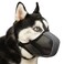 Mayerzon Dog Muzzle Patented Mesh Soft Muzzles for Large Medium Small Dogs Poodle Husky Doberman Labrador Retriever for Scavenging Grooming Biting Chewing Breathable Reflective Mussel with Collar