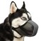 Mayerzon Dog Muzzle Patented Mesh Soft Muzzles for Large Medium Small Dogs Poodle Husky Doberman Labrador Retriever for Scavenging Grooming Biting Chewing Breathable Reflective Mussel with Collar