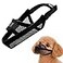 Crazy Felix Nylon Dog Muzzle for Small Medium Large Dogs Dachshund Beagle Poodle Labrador Air Mesh Breathable and Drinkable Pet Mouth Guard for AntiBiting Chewing Scavenging XXS Black