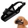Crazy Felix Nylon Dog Muzzle for Small Medium Large Dogs Dachshund Beagle Poodle Labrador Air Mesh Breathable and Drinkable Pet Mouth Guard for AntiBiting Chewing Scavenging XXS Black
