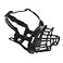 Baskerville ULTRA Muzzle Patented Humane Design Breathable Dog can Pant and Drink Adjustable Padded Training Muzzle for Mediumsized Dogs Prevents Biting Wildlife Scavenging Size 3 Black