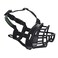 Baskerville ULTRA Muzzle Patented Humane Design Breathable Dog can Pant and Drink Adjustable Padded Training Muzzle for Mediumsized Dogs Prevents Biting Wildlife Scavenging Size 3 Black