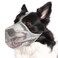 Crazy Felix Dog Muzzle Soft Mesh Muzzle for Small Medium Large Dogs Labrador German Shepherd Breathable Adjustable Mouth Guard for Biting Chewing Scavenging Allows Panting and DrinkingGrey XS