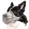 Crazy Felix Dog Muzzle Soft Mesh Muzzle for Small Medium Large Dogs Labrador German Shepherd Breathable Adjustable Mouth Guard for Biting Chewing Scavenging Allows Panting and DrinkingGrey XS