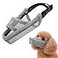 Crazy Felix Nylon Dog Muzzle for Small Medium Large Dogs Dachshund Beagle Poodle Labrador Air Mesh Breathable and Drinkable Pet Mouth Guard for AntiBiting Chewing ScavengingXS Grey