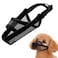 Crazy Felix Nylon Dog Muzzle for Small Medium Large Dogs Dachshund Beagle Poodle Labrador Air Mesh Breathable and Drinkable Pet Mouth Guard for AntiBiting Chewing Scavenging BlackXS