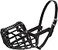 OmniPet Leather Brothers Italian Basket Dog Muzzle Adjustable Secure Fit Comfortable Design Training and Safety Averts Biting Prevents Chewing and Scavenging Perfect for Grooming Black Size 9