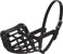 OmniPet Leather Brothers Italian Basket Dog Muzzle Adjustable Secure Fit Comfortable Design Training and Safety Averts Biting Prevents Chewing and Scavenging Perfect for Grooming Black Size 9