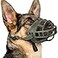 BARKLESS Dog Muzzle Basket Muzzle for Small Medium Large Dogs Soft Cage Mouth Cover for Biting Chewing Allow Drinking Panting for German Shepherd Pitbull Rottweiler 2 Snout 79 Green