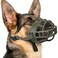 BARKLESS Dog Muzzle Basket Muzzle for Small Medium Large Dogs Soft Cage Mouth Cover for Biting Chewing Allow Drinking Panting for German Shepherd Pitbull Rottweiler 2 Snout 79 Green