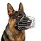 BRONZEDOG Wire Dog Muzzle German Shepherd for Medium Large Dogs Adjustable Durable Metal Basket for Biting Chewing Barking L