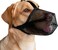 Mayerzon Dog Muzzle Patented Mesh Muzzles for Small Medium Large Dogs Soft Covered Mouth Guard with Adjustable Straps Prevent Biting Chewing and Licking
