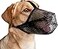 Mayerzon Dog Muzzle Patented Mesh Muzzles for Small Medium Large Dogs Soft Covered Mouth Guard with Adjustable Straps Prevent Biting Chewing and Licking