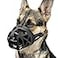BARKLESS Dog Muzzle Basket Muzzle for Biting Chewing and Scavenging Humane Cage Mouth Cover Perfect for Grooming and Training Small Aggressive Reactive Dogs XS Black