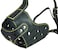 Dogs My Love Black Genuine Leather Cage Basket Secure Dog Muzzle for Rottweiler Circumference 147 Snout Length 35